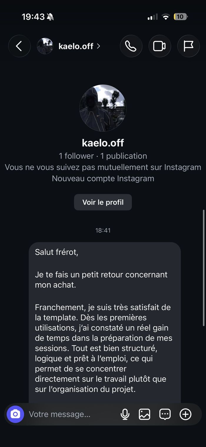 Témoignage de kaelo.off (suite)